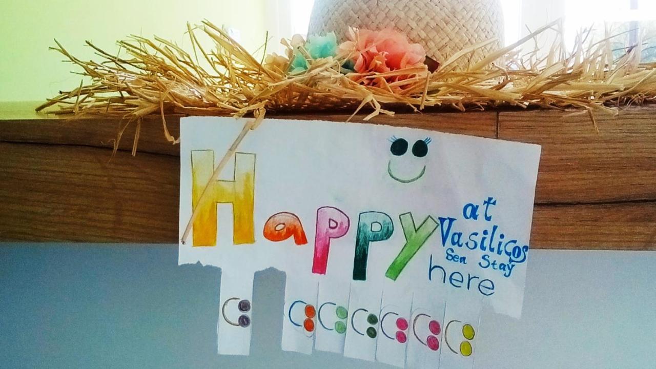 Paralía Vasilicos Sea Stay المظهر الخارجي الصورة