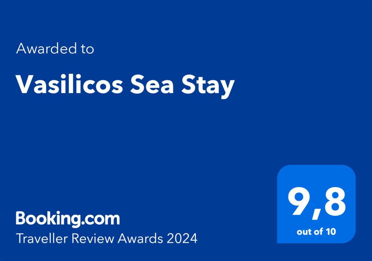 Paralía Vasilicos Sea Stay المظهر الخارجي الصورة